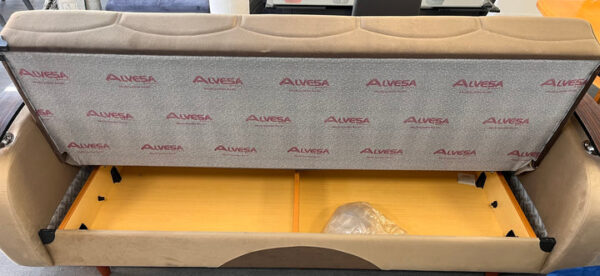 BEDTIME Brown and Beige Sofabed with Storage - Image 3