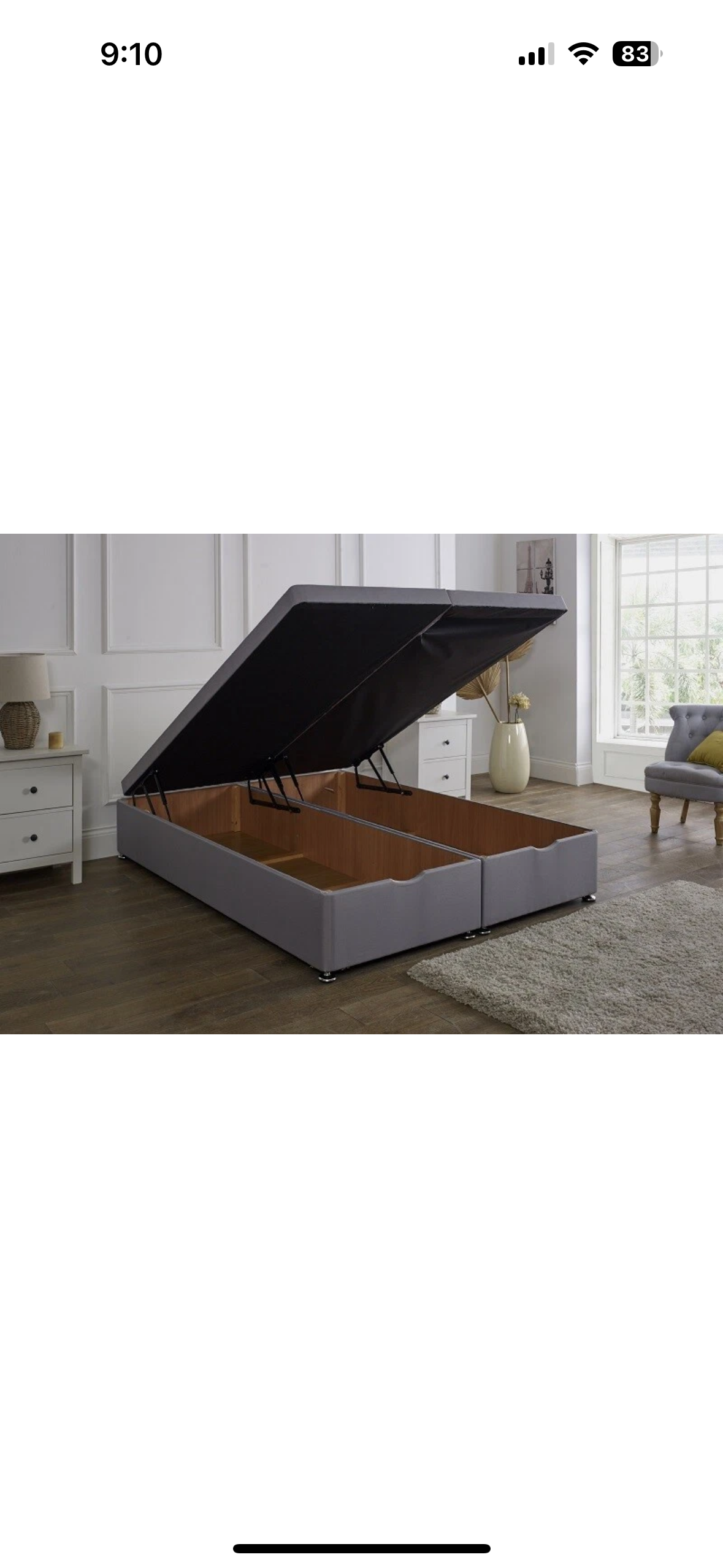 Ottoman Storage Bed Frame