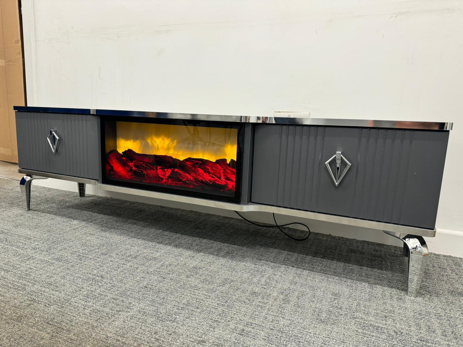 LUXORA Flame TV Unit